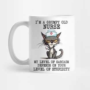 I’m A Grumpy Old Nurse Mug